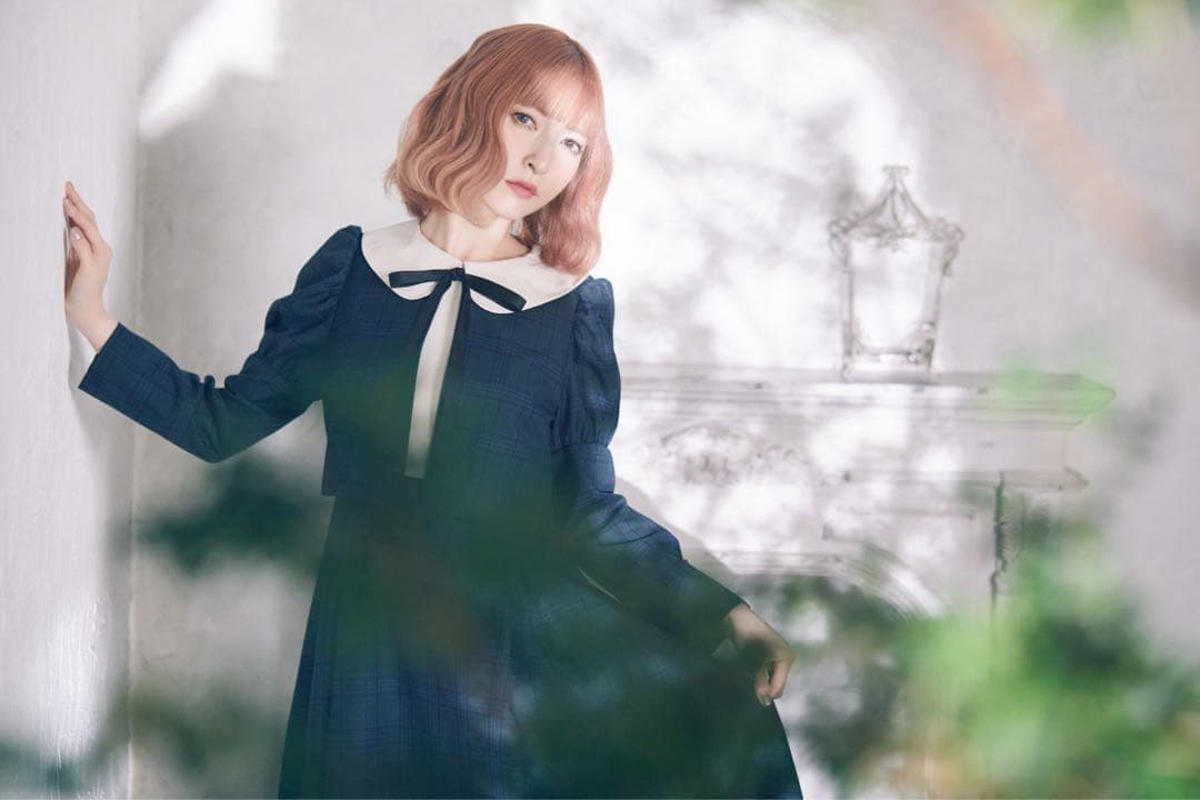 美品✨　メゾンドフルール　カノン　チェックワンピース　M