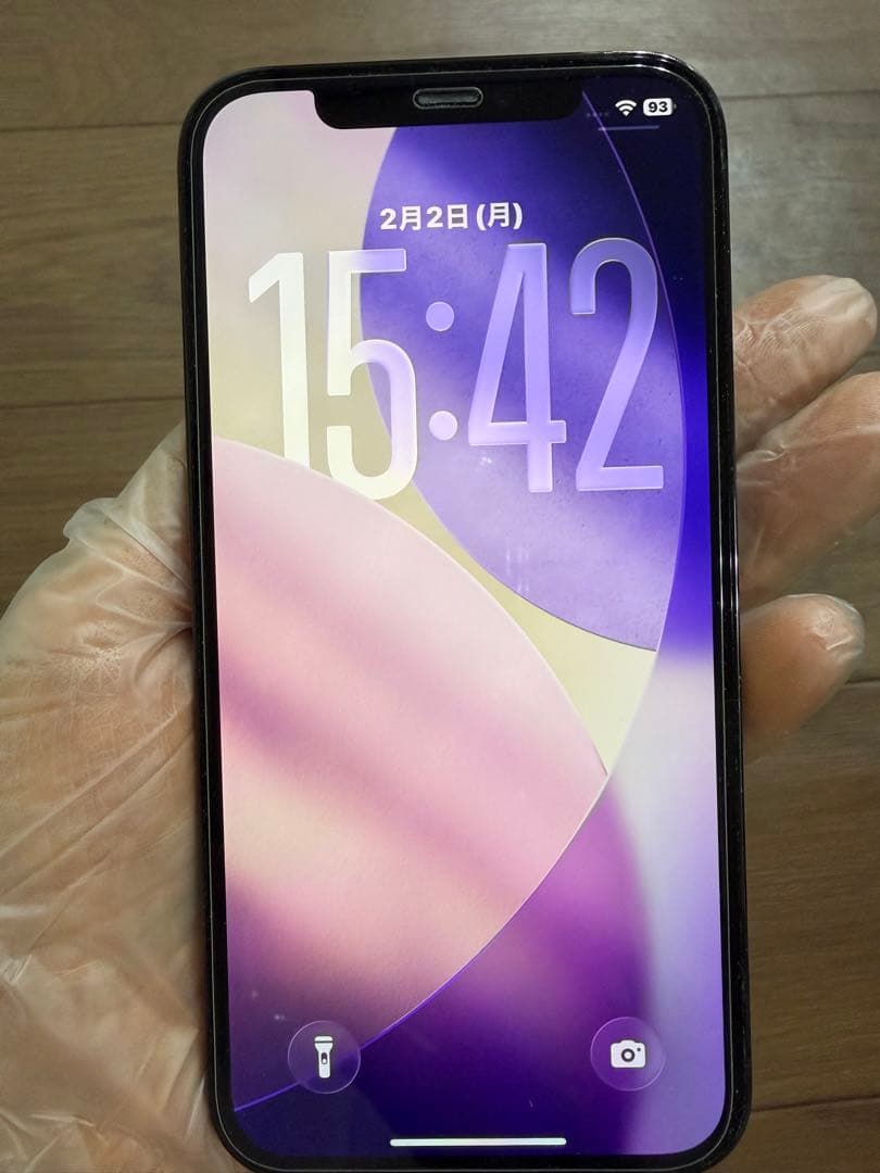 Iphone 12pro 256GB 本体、ケーブル、携帯保護ケース付き