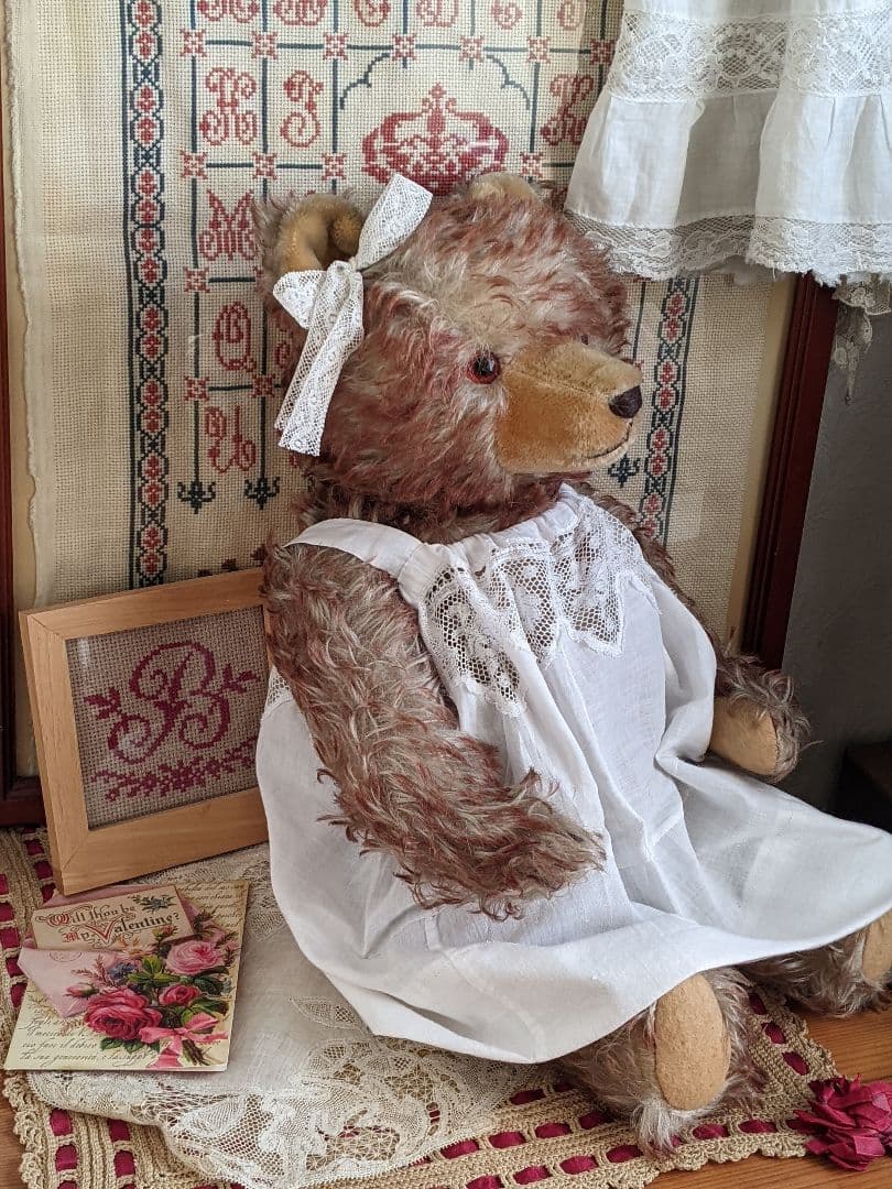 【p】アンティークベア　アンティークテディベア　ハーマン