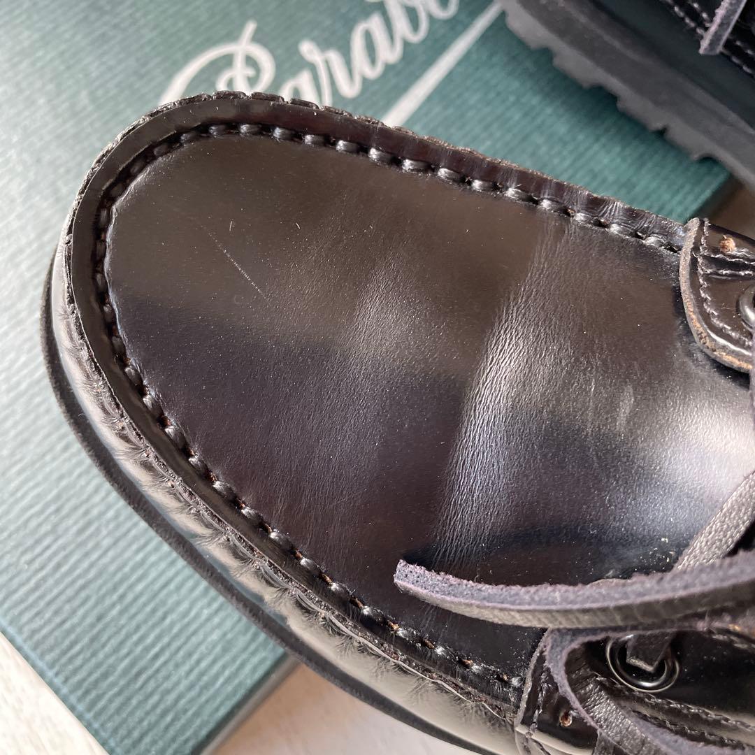 パラブーツ　モカシンデッキシューズ　beams boy