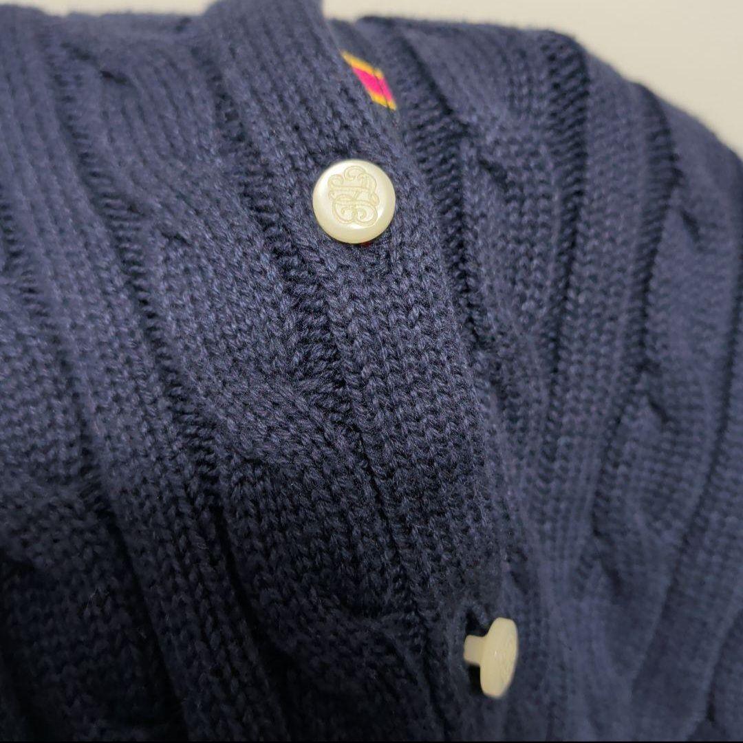 POLO RALPH LAUREN ネイビー カーディガン