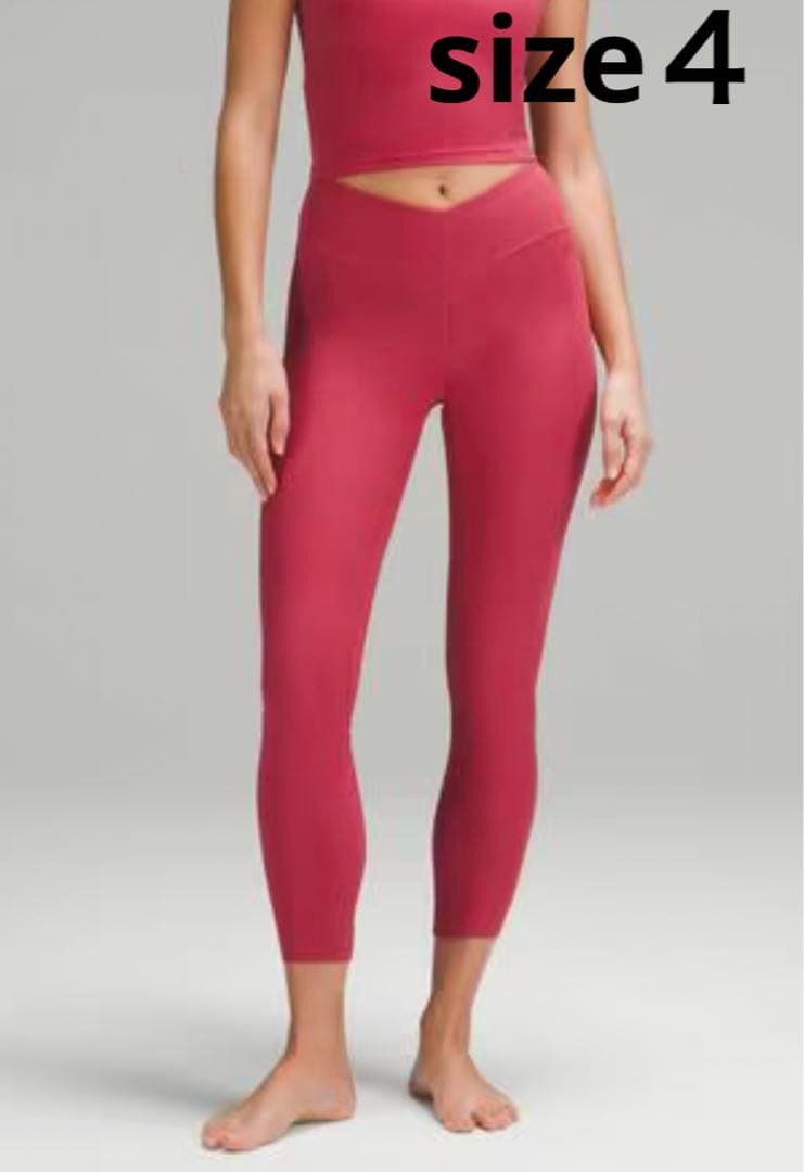 新品 ルルレモン V-Waist Yoga Tight 25\"（サイズ4）