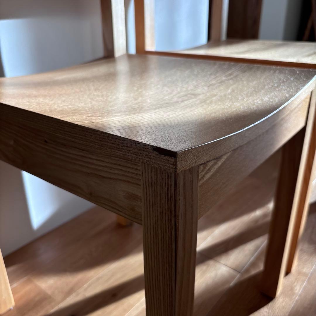 unico ウニコ ダイニング チェア 2脚 HUTTE ヒュッテ