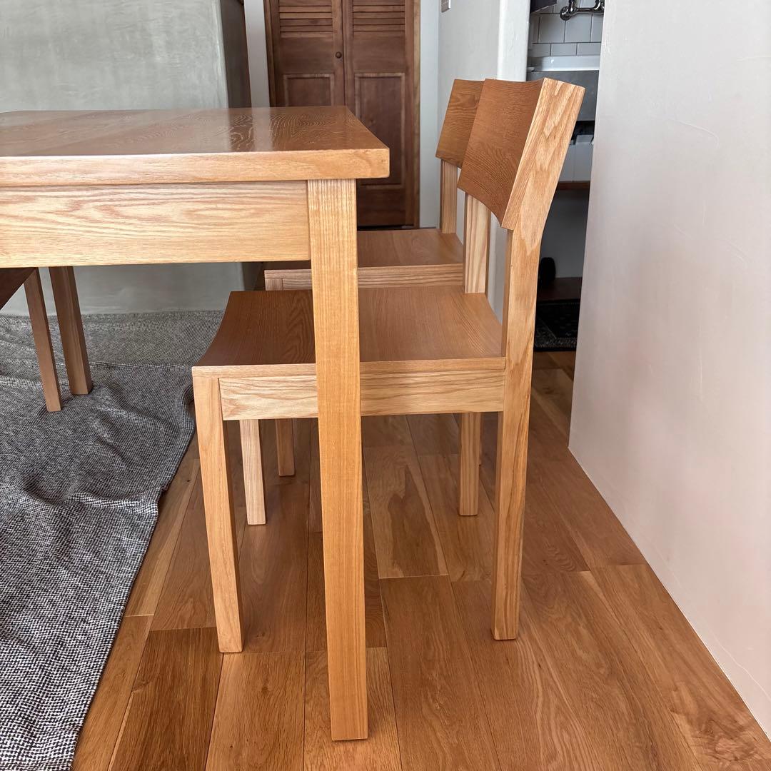 unico ウニコ ダイニング チェア 2脚 HUTTE ヒュッテ