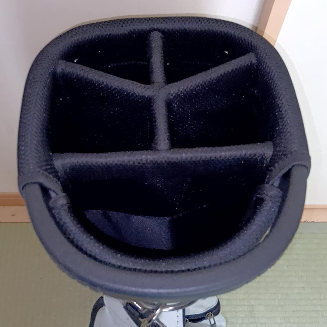 MIZUNO BR-X キャディバッグ 9.5インチ5分割 グレー