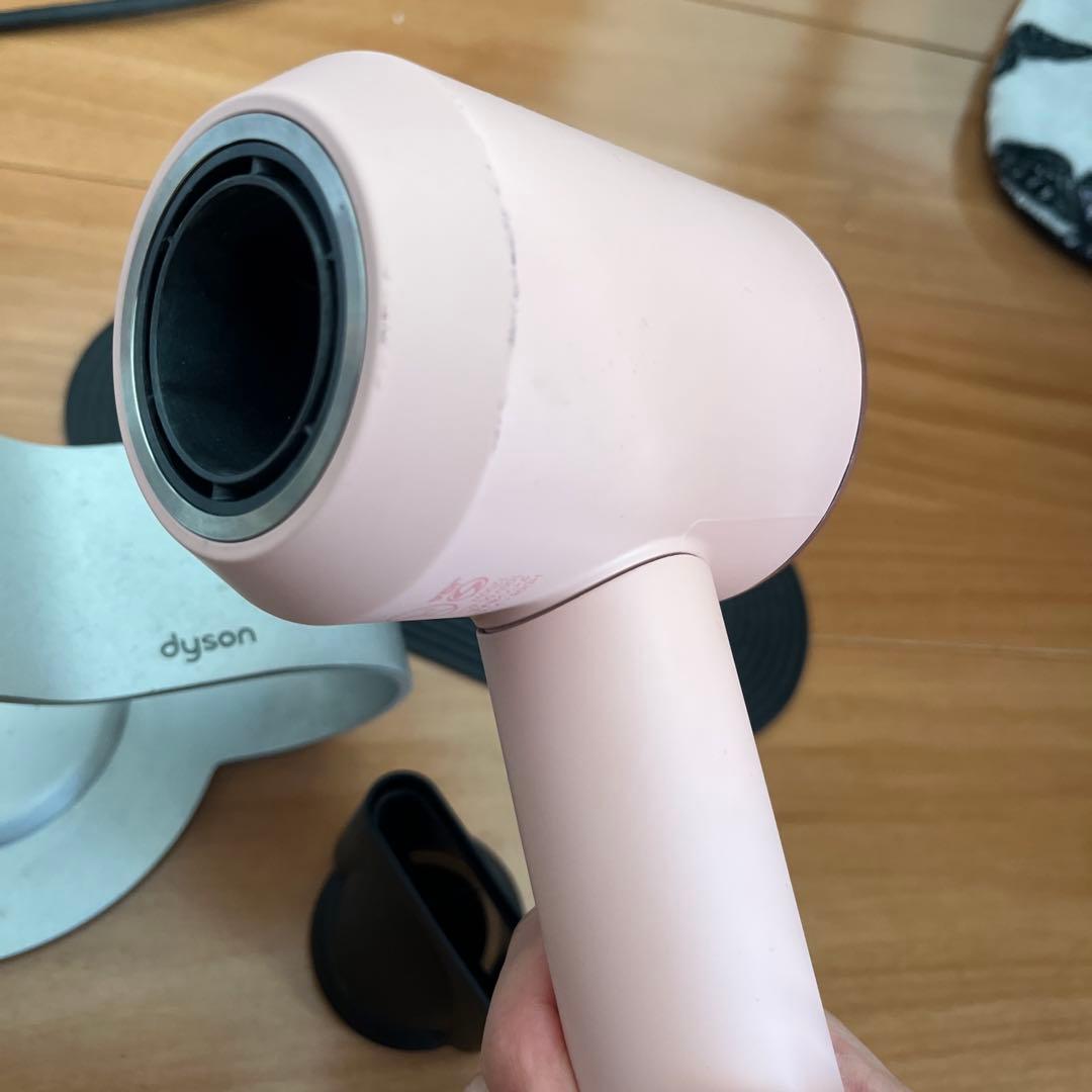 Dyson ピンク ヘアドライヤー セット