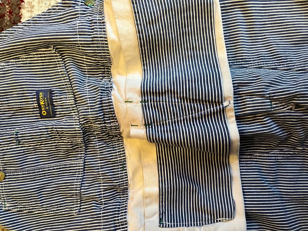 OshKosh ヒッコリーオーバーオール　60s