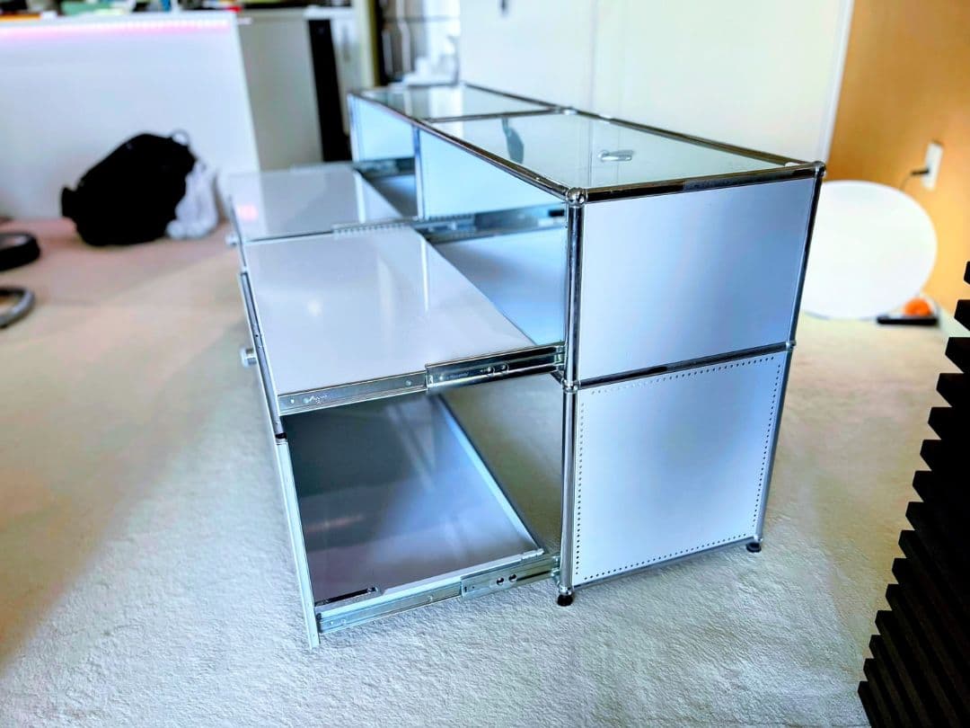 USMハラー 2段キャビネット