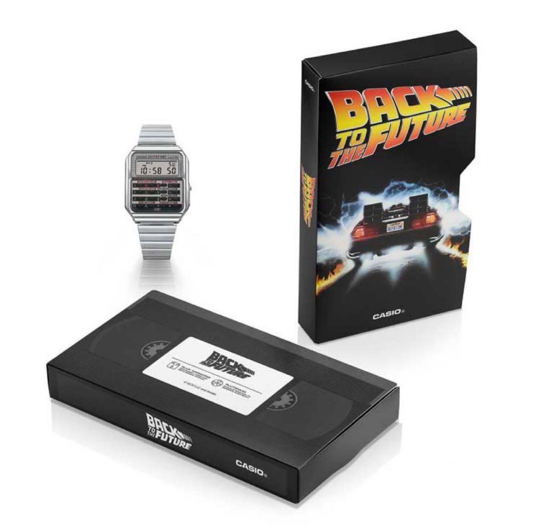 時計 CASIO BACK TO THE FUTURE CA-500WEBF-1AJR
