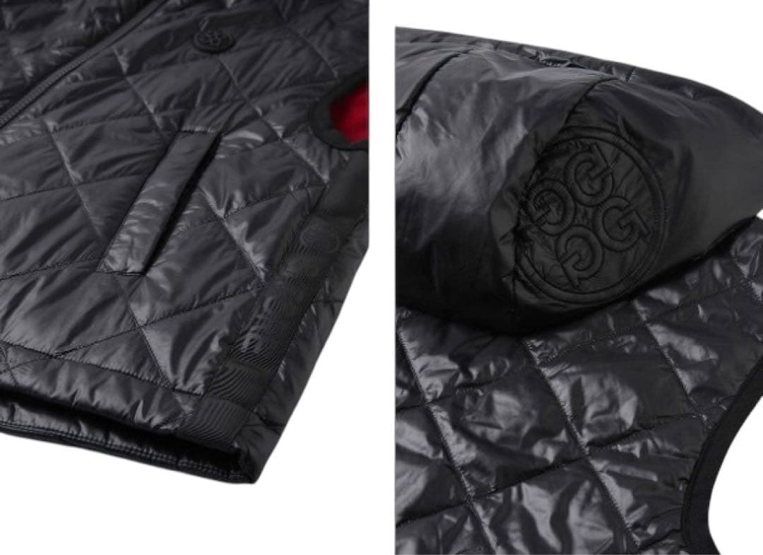 新品未使用新作G/FOREジーフォアレディースベスト sizeLブラック