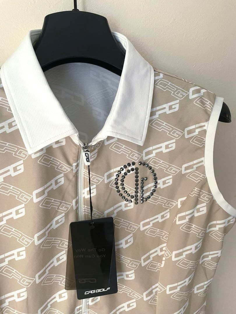 Y*✱様 新品未使用 CPG GOLF シーピージーゴルフ ノースリーブポロシャ