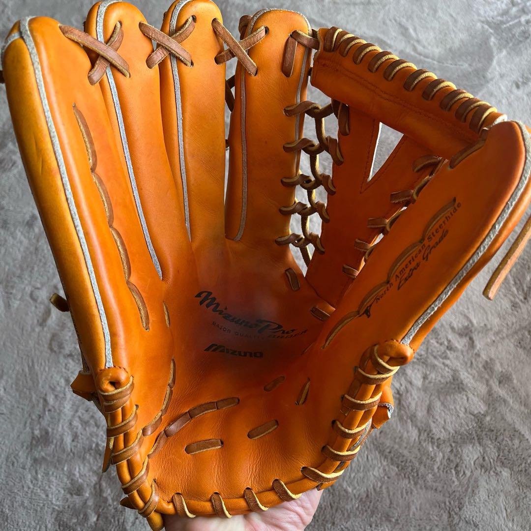 Mizuno Pro 一般硬式 グローブ グラブ 左投げ 高橋由伸 外野 極美品