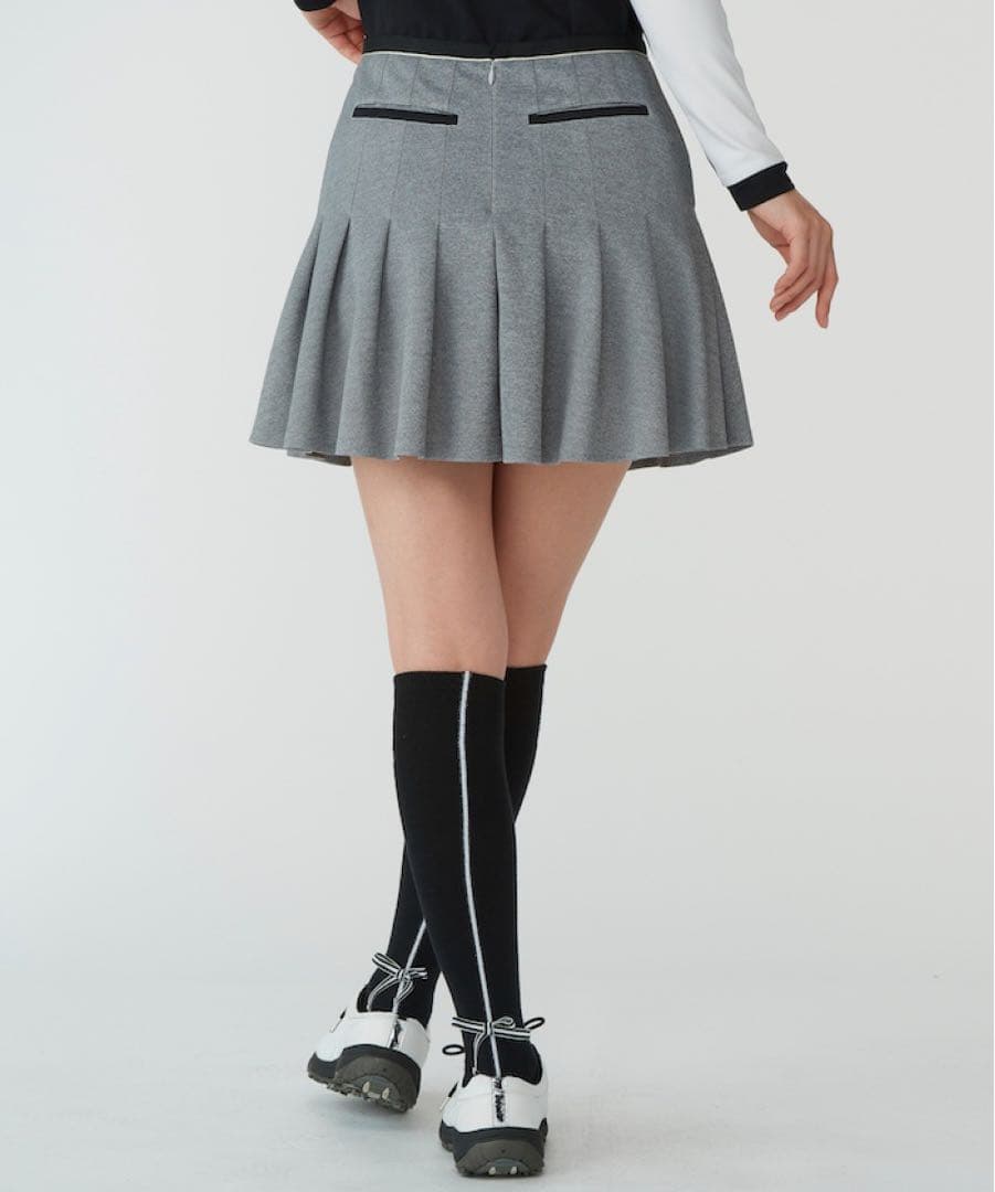 新品 ランバン LANVIN SPORT ダンボールニットスカート ゴルフ