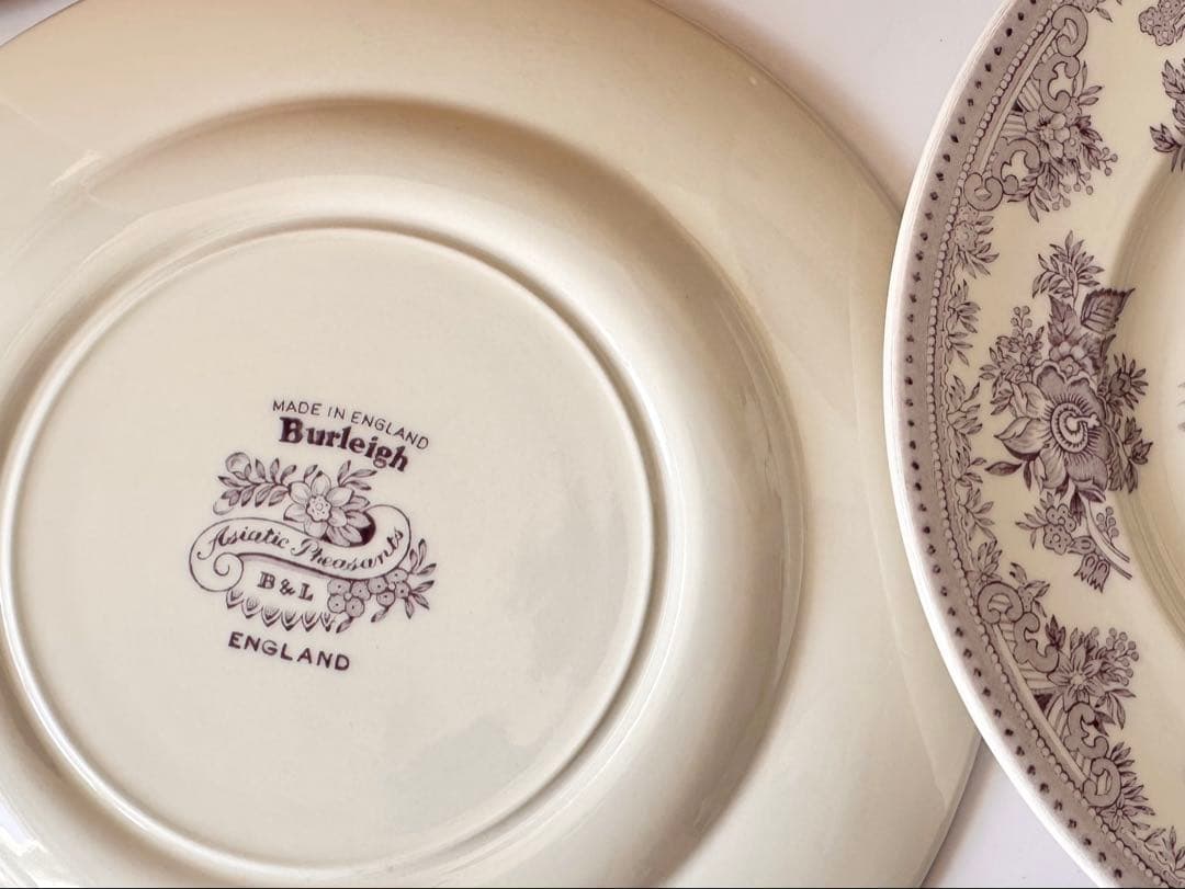 専用ページ　burleighバーレイプラムアジアティックフェザンツ2枚