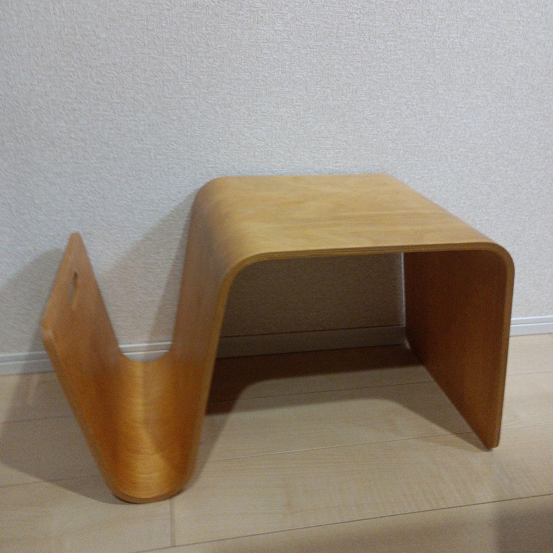 高級家具　Offi オフィ MagTable マグテーブル 木製 サイドテーブル