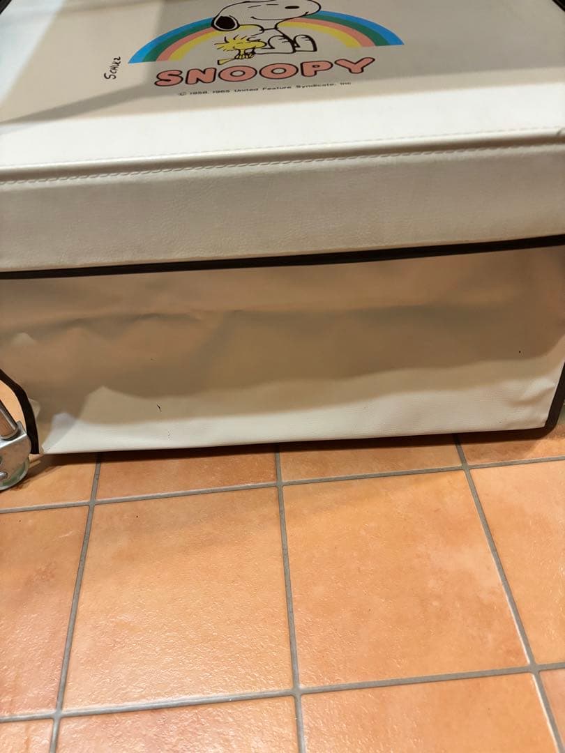 スヌーピー 2段式収納カート　ヴィンテージ　SNOOPY 当時物