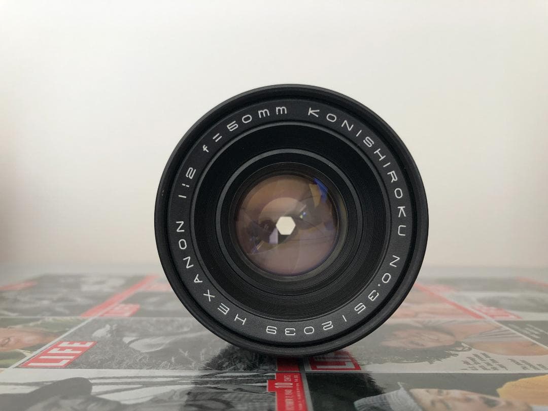 ★レア★ 小西六 HEXANON 50mm F2.0 LMマウント改造レンズ