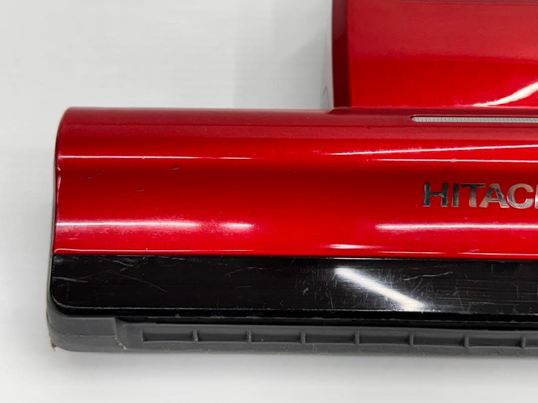 赤　日立掃除機　CV-PE700-004 ヘッド　回転ブラシ　D-AP50 美品