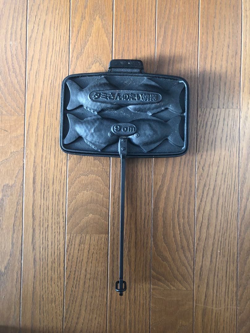 タミさん　たい焼き器　たい焼き機　鉄製　南部鉄器 　(オマケ※収納ケース付き)