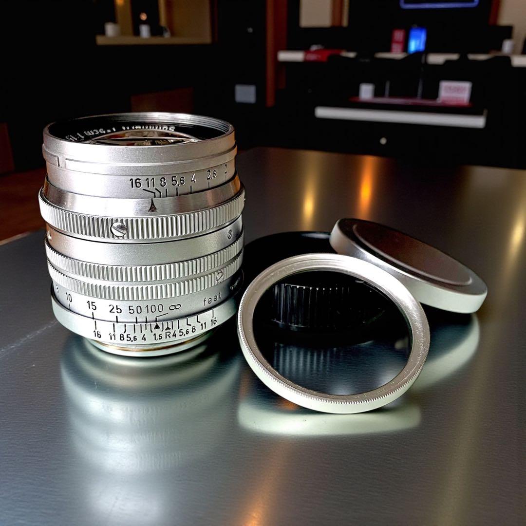 【2026年2月OH済票付】Leica Summarit 50mm f1.5