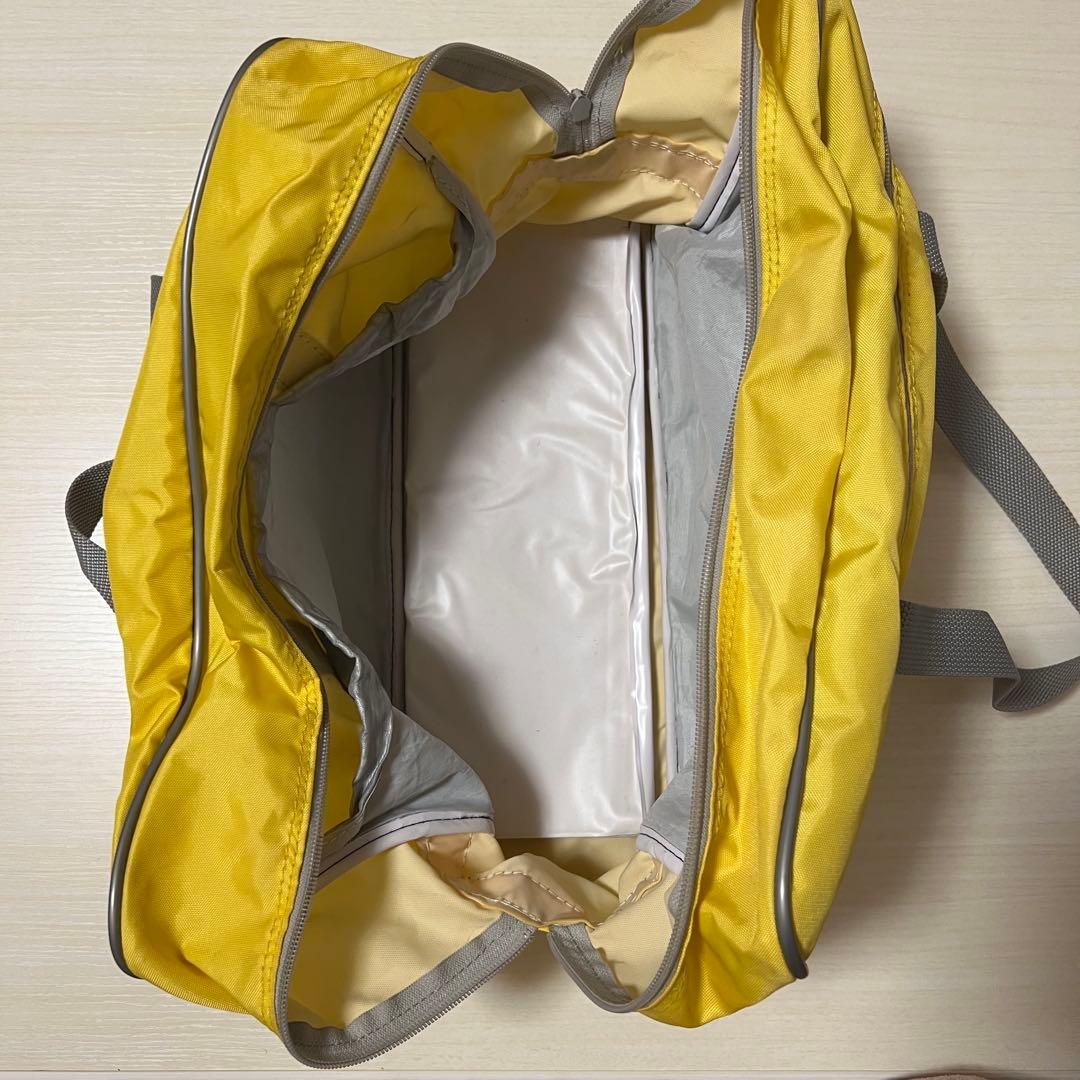 ワッぺ イエロー 黄色 旧型 ワールドペガサス スクバ スクールバッグ