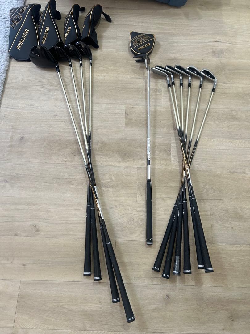 HONMA STAR アイアン6本ウッド4本パター1本