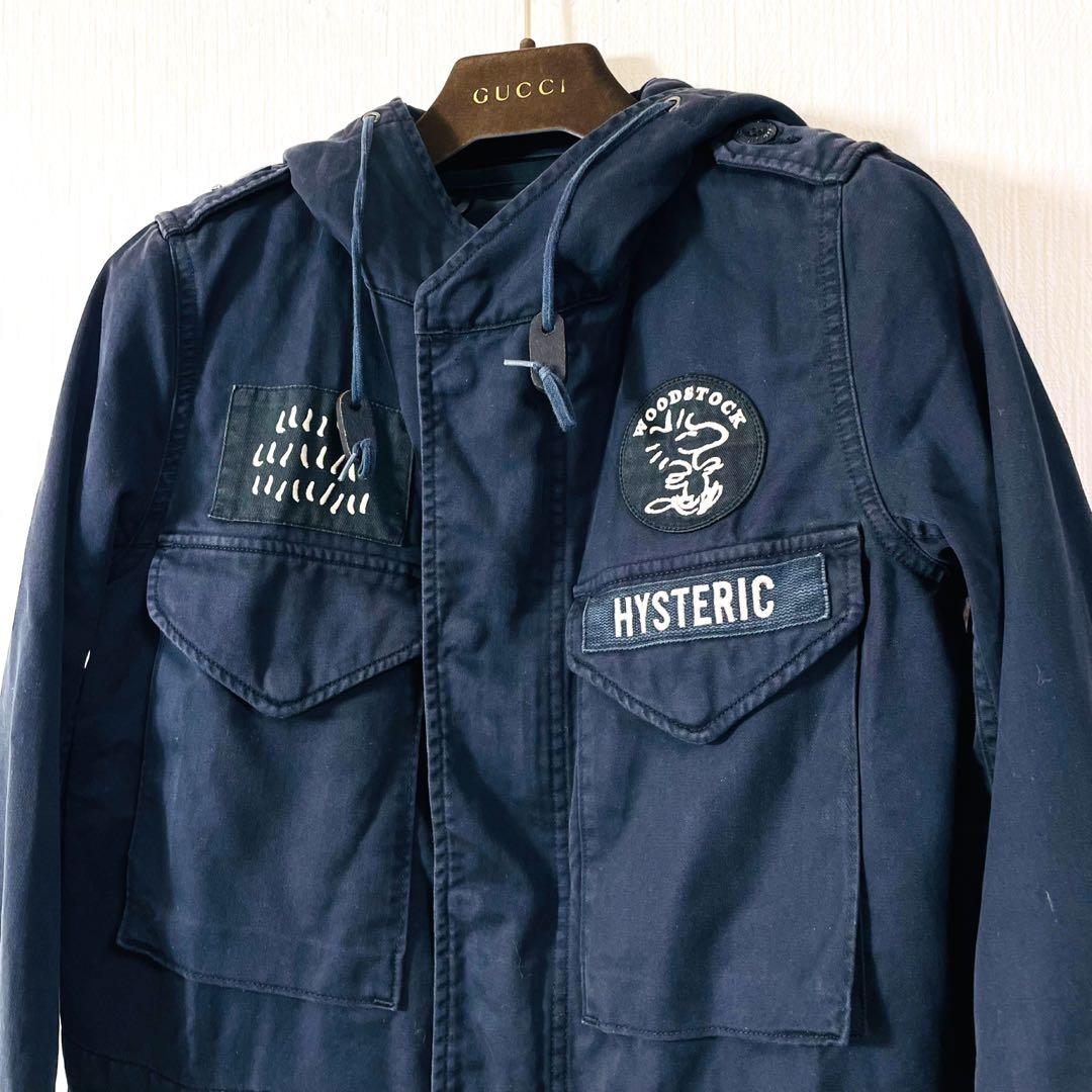 ꧁美 品꧂ ヒステリックグラマー ウッドストックコラボジャケット　M-65 黒