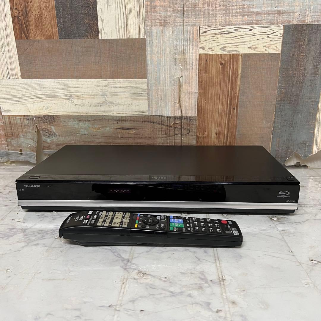 ヨッシーさん専用全国送料込シャープブルーレイレコーダー2番組同時録画、スマホ視聴