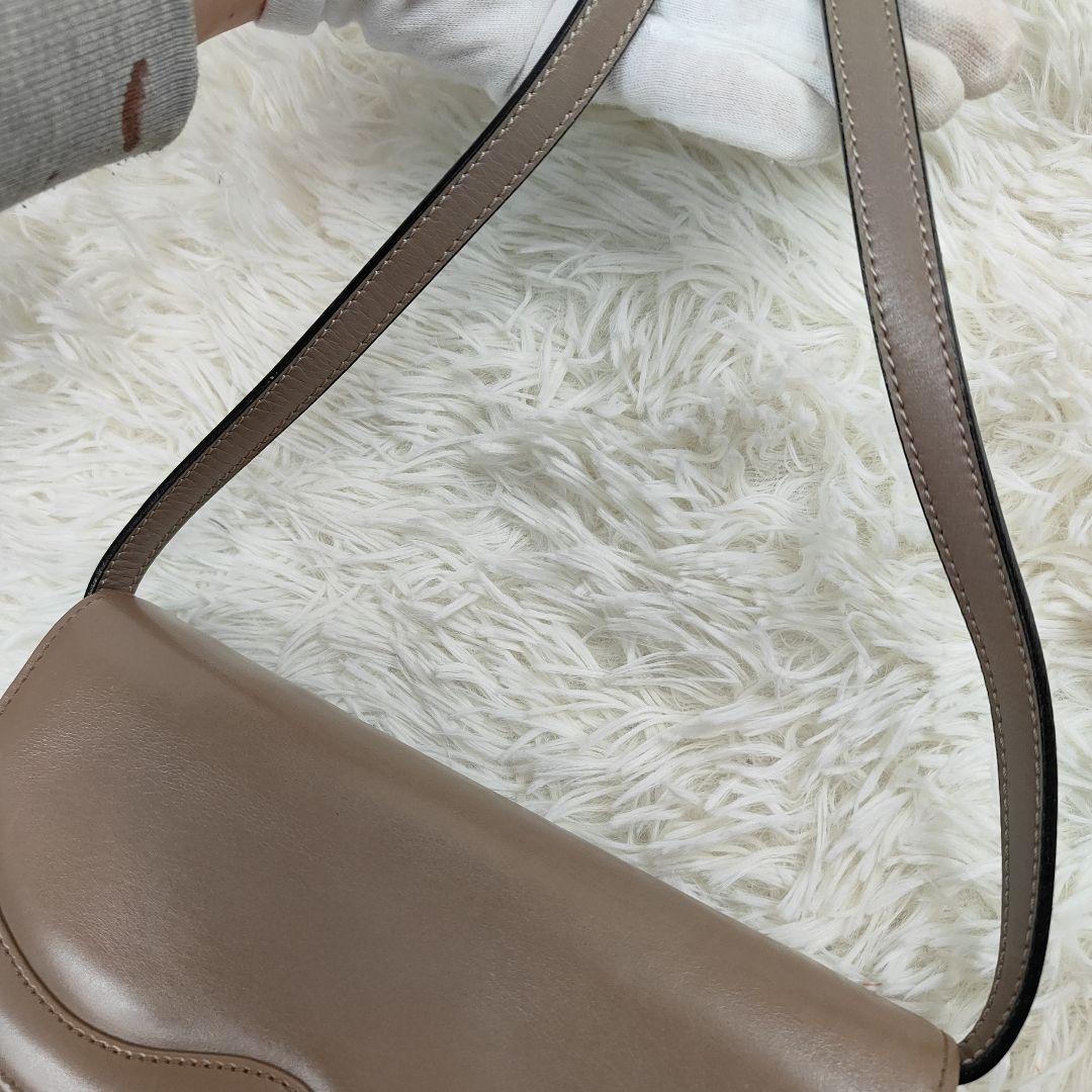 本日限定価格　セリーヌ　ショルダーバッグ　トリオンフ金具　2way　レザー