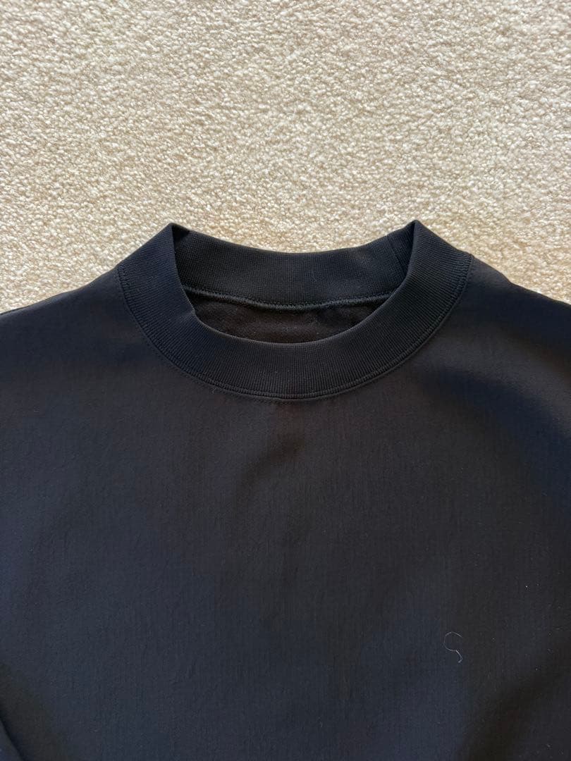 UNITED ARROWS & SONS RIB CREW 黒