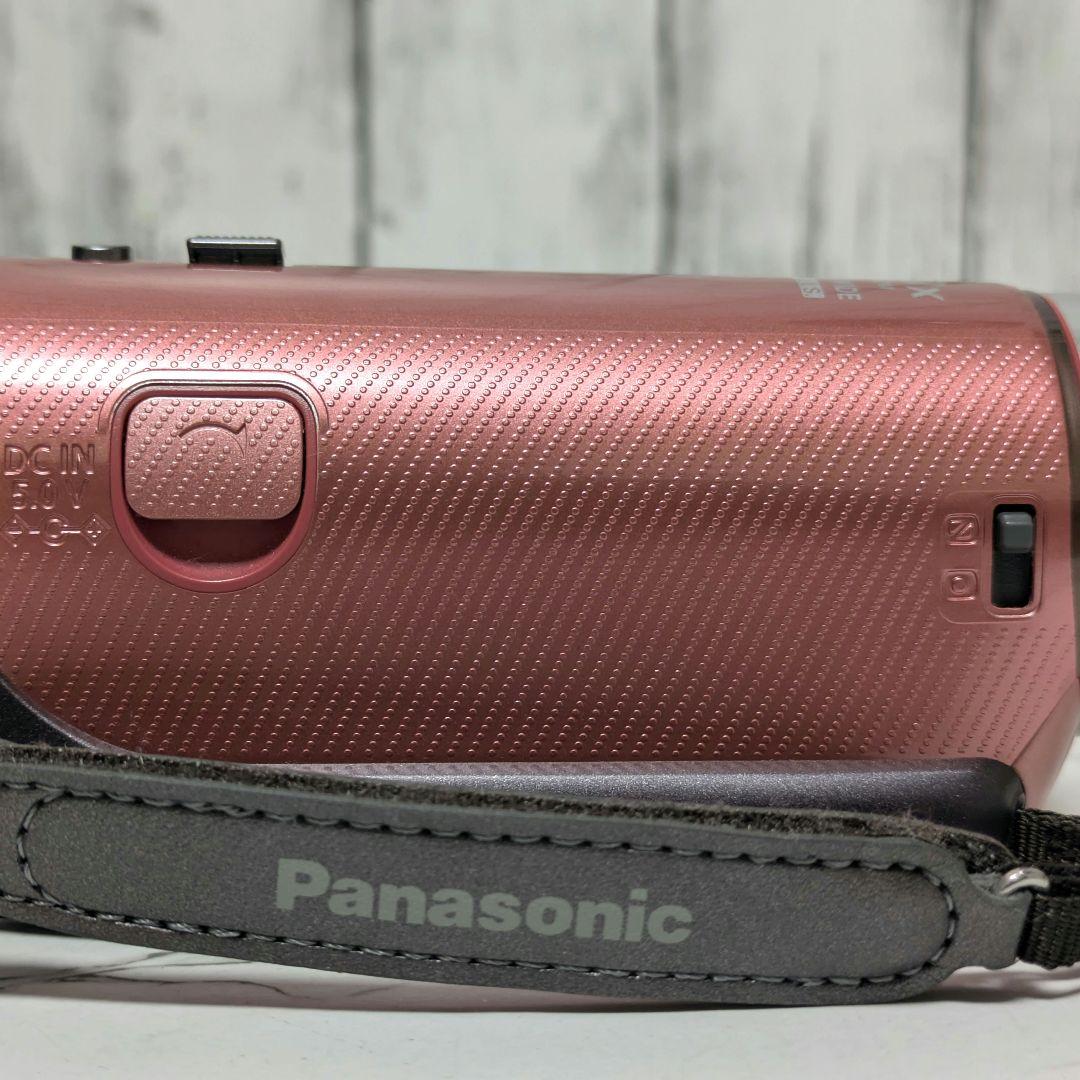 【美品】Panasonic　HC-V300M 　ピンク　化粧箱セット