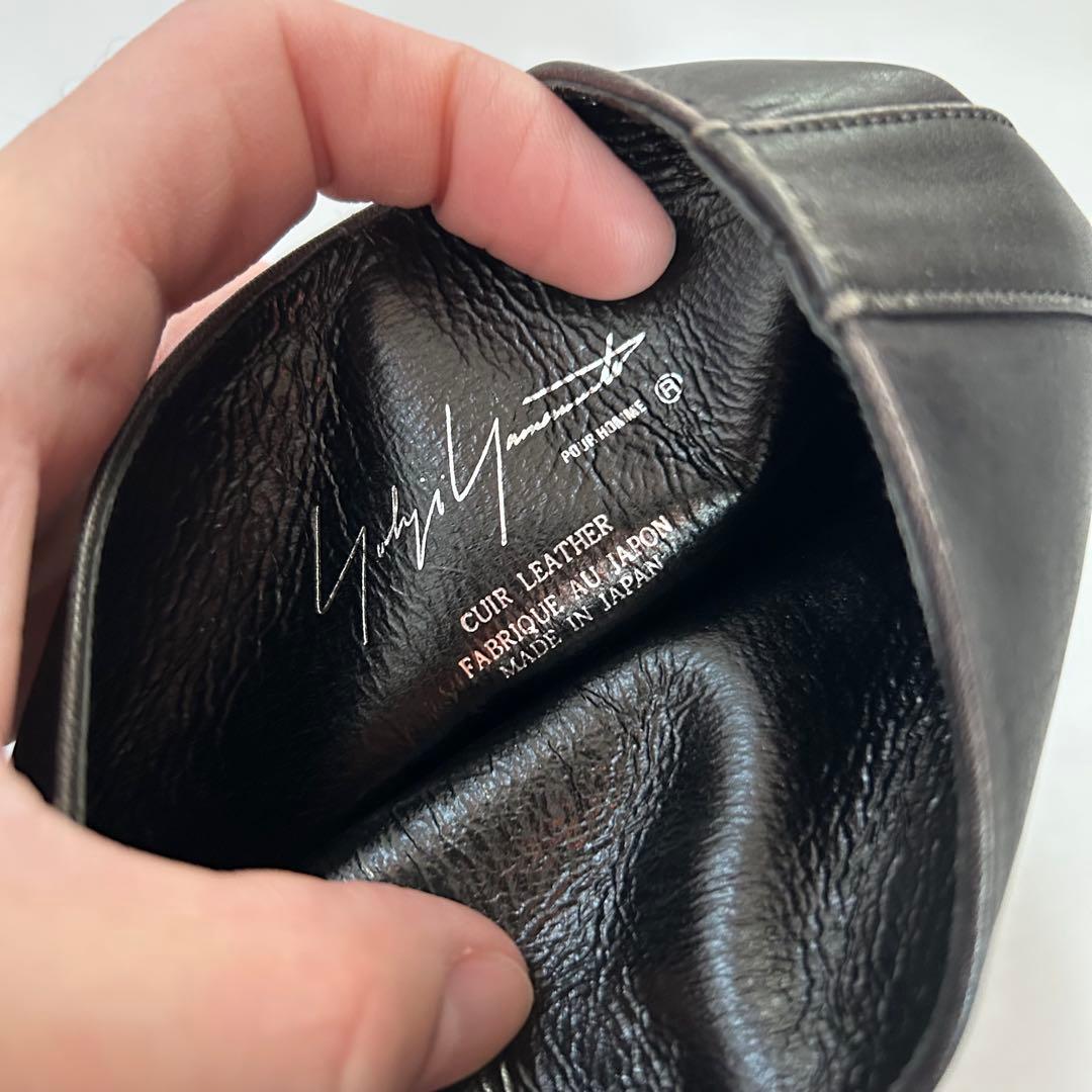 Yohji Yamamoto POUR HOMME レザーブーツ