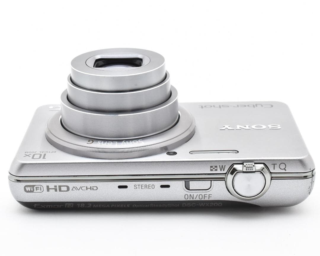 【動作良好】SONY DSC-WX200 シルバー 箱付 #O14