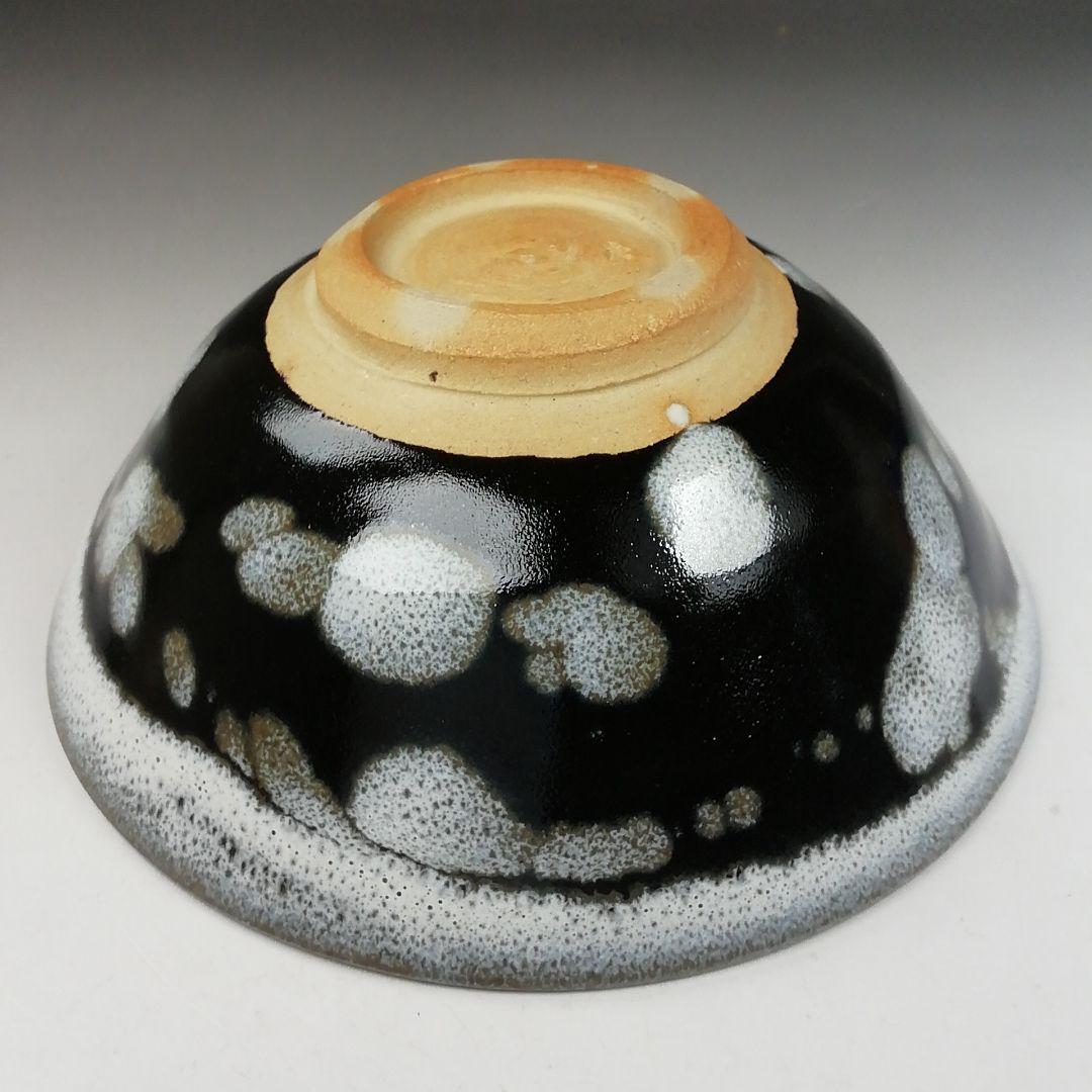 Ｗ２３０　茶碗　『白燦釉　茶碗』『谷口良三 造』　共箱　抹茶碗　茶道具