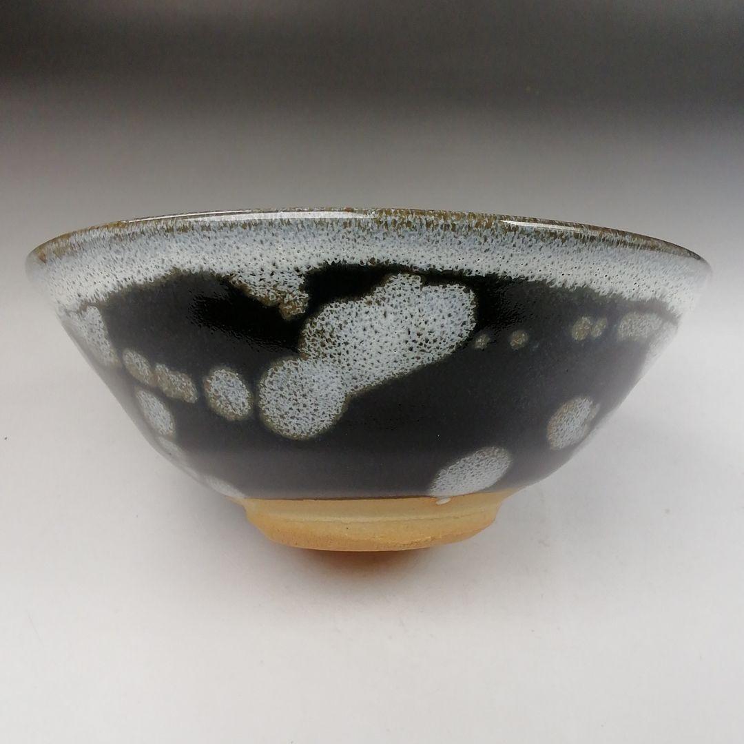 Ｗ２３０　茶碗　『白燦釉　茶碗』『谷口良三 造』　共箱　抹茶碗　茶道具