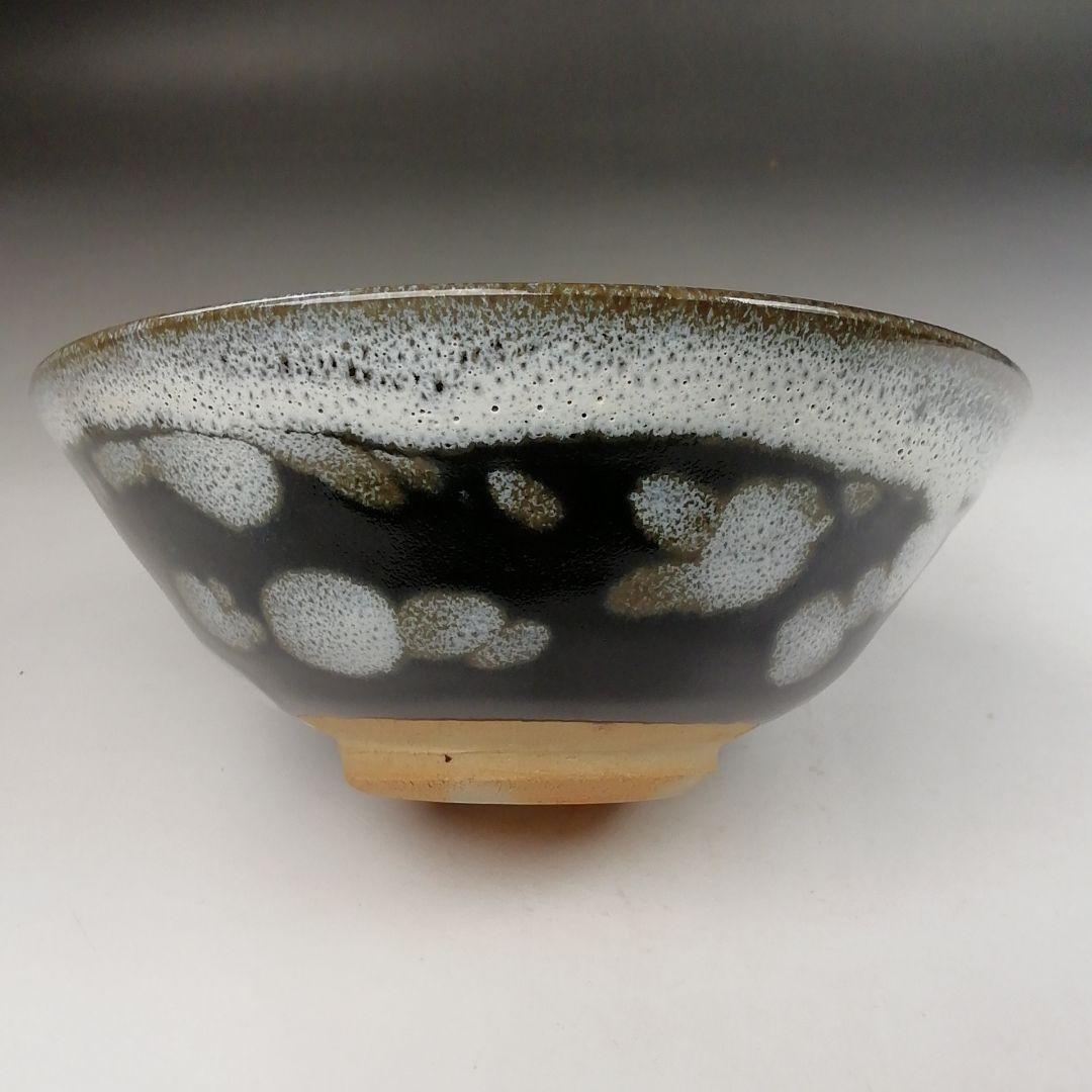 Ｗ２３０　茶碗　『白燦釉　茶碗』『谷口良三 造』　共箱　抹茶碗　茶道具