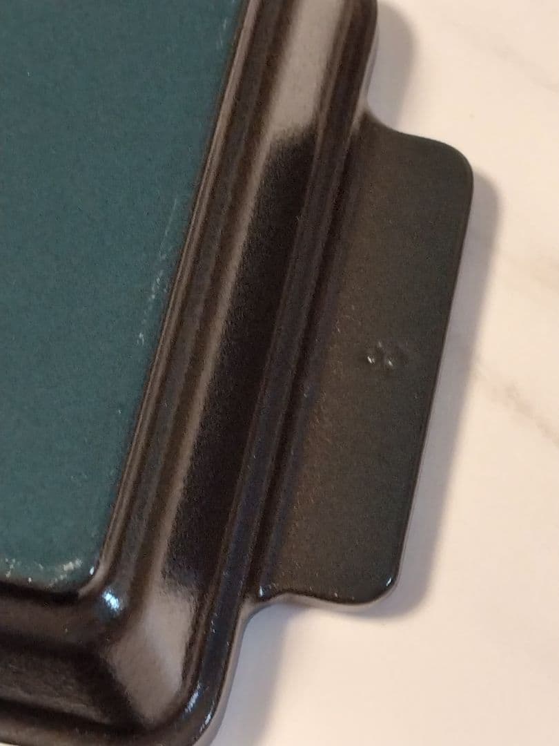 staub ストウブ ミニ レクタンギュラー ディッシュ ブラック 2個セット