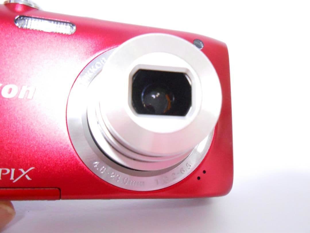 【たー】　ニコン　Nikon COOLPIX S2900 レッド