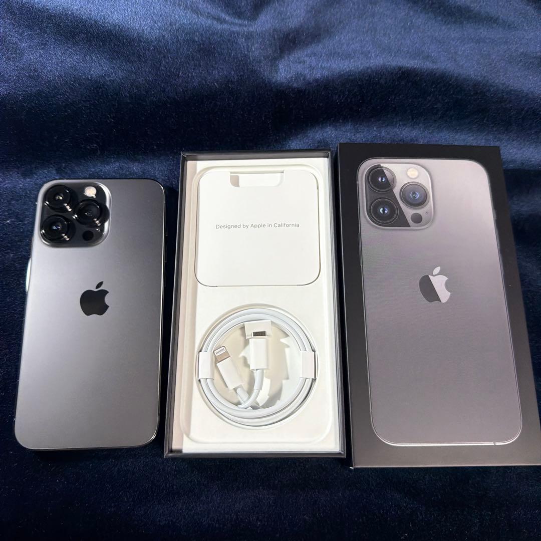【美品】iPhone13Pro 256GB バッテリーの状態100%