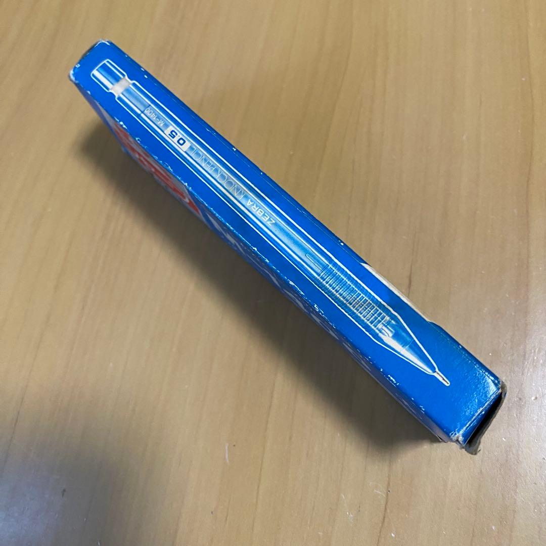 ゼブラ シャープペンシル M-1400 青 10本入り 昭和レトロ 廃盤品