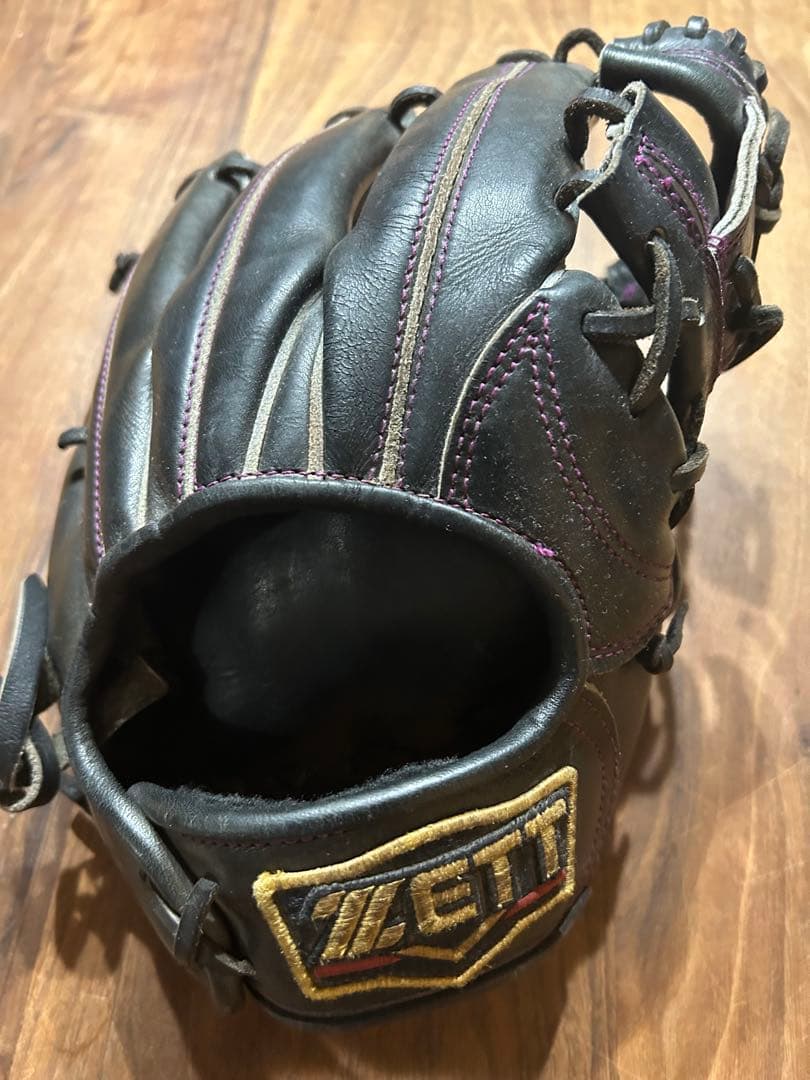 ZETT PROSTATUS プロステイタス　内野手用　硬式グローブ グラブ　黒