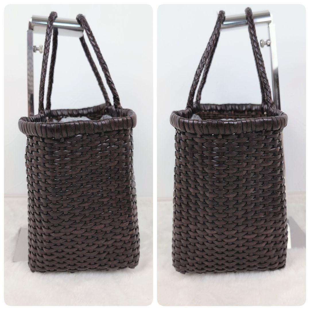 極美品✨ドラゴンディフュージョン かご トートバッグ バッファローカーフレザー