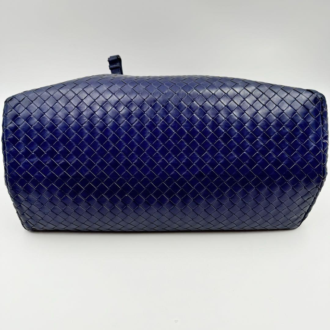 BOTTEGA VENETA ビジネスバッグ　ネイビー　カデナ A4収納
