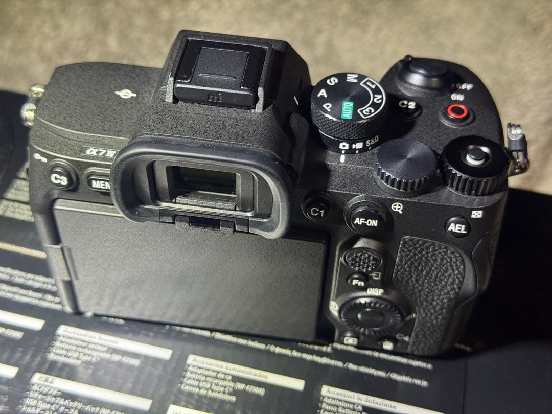 【美品】 sony α7iv ボディ