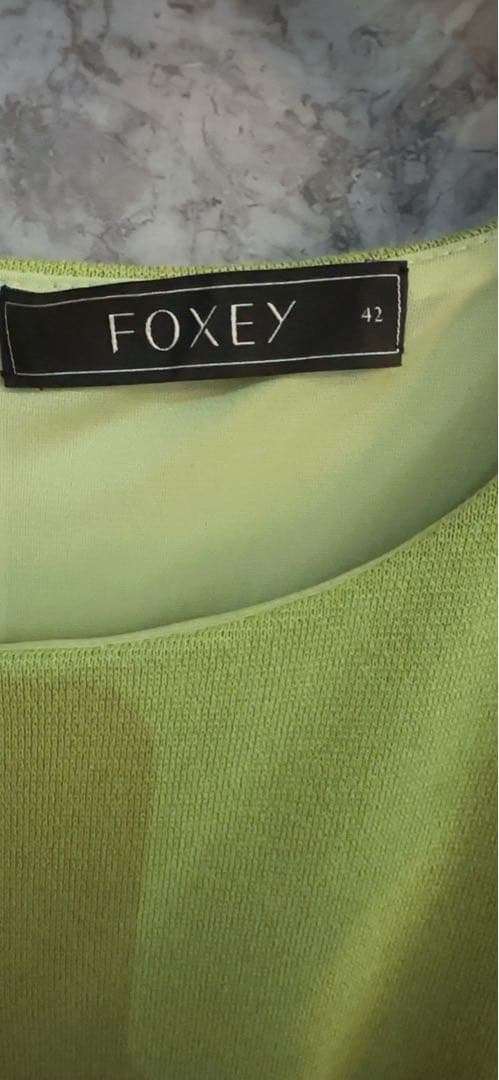 FOXEYニットワンピース42