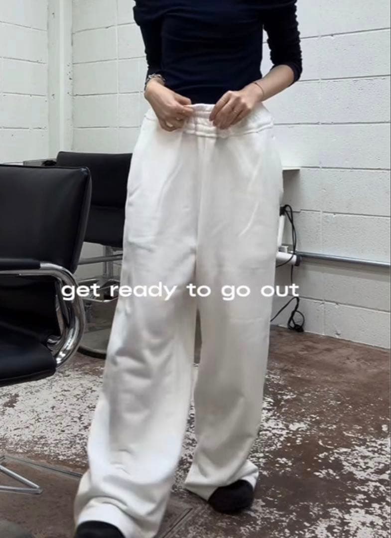 【re.】dich henderson SWEATWIDE PANTS