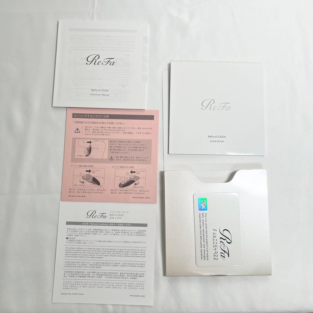 MTG ReFa 4 CAXA ブラック 美顔器 リファフォーカッサ