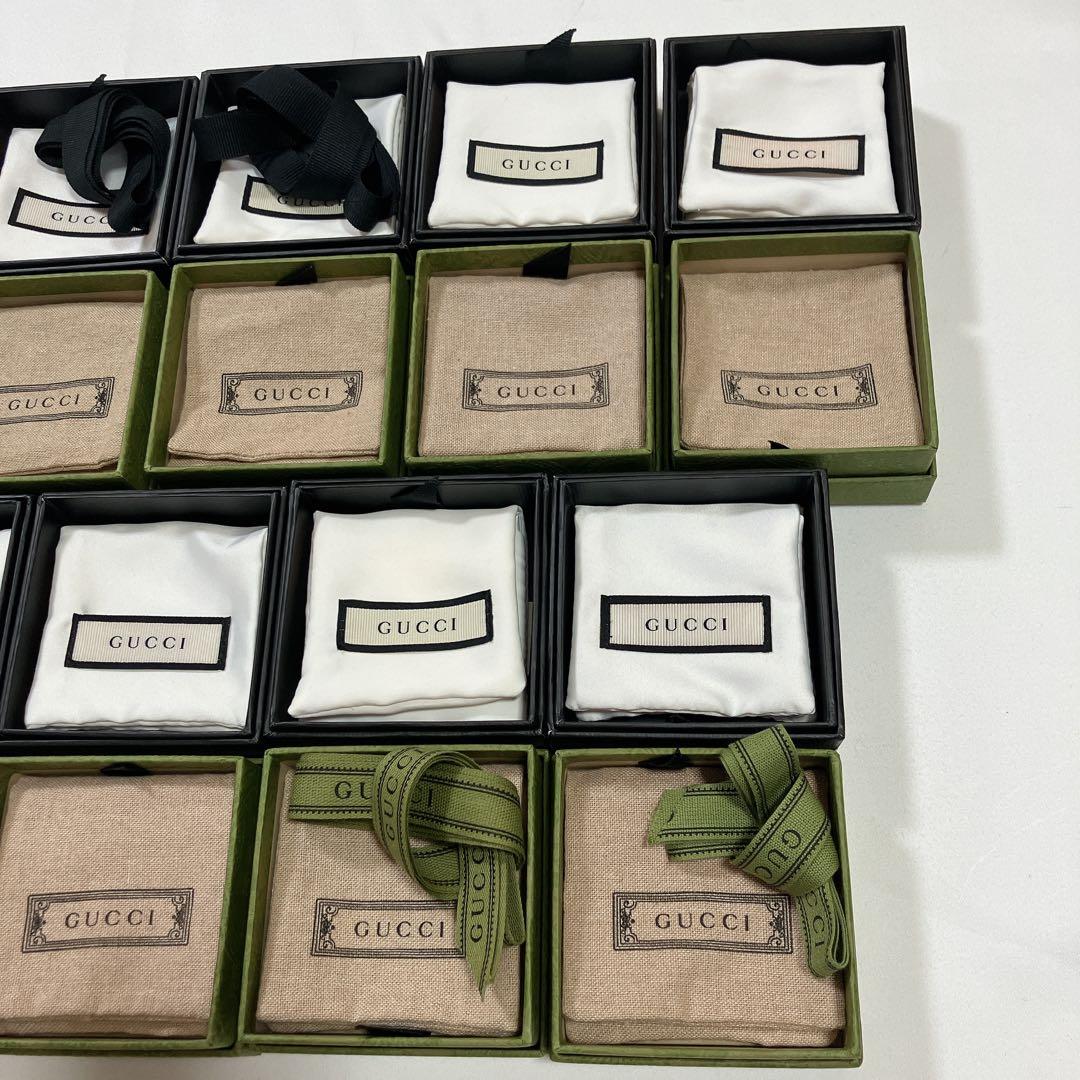 美品　グッチ　保存袋　空箱　18個セット　アクセサリー入れ