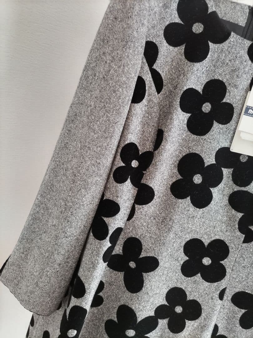 ❤️美品❤️☆エムズグレイシー☆flowerフロッキーワンピース☆