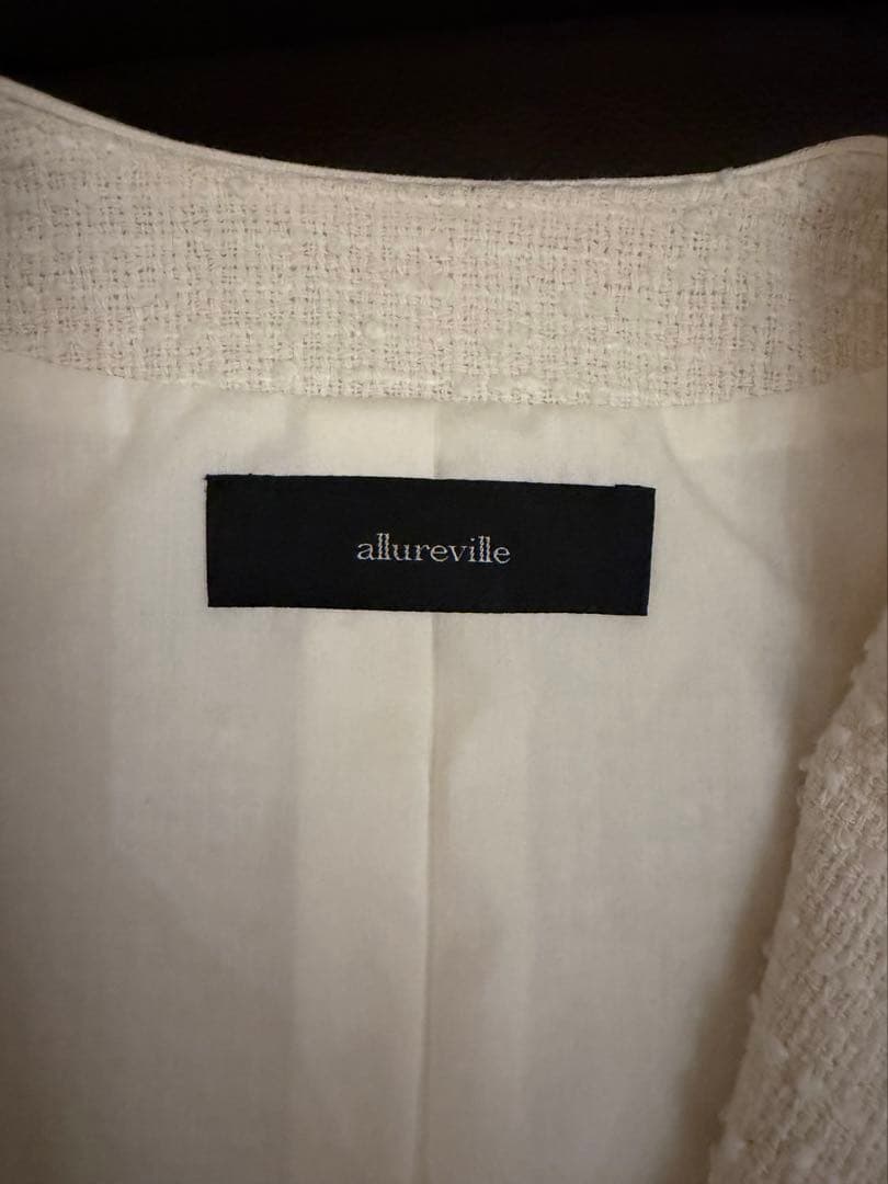 アルアバイル　ツイードジャケット